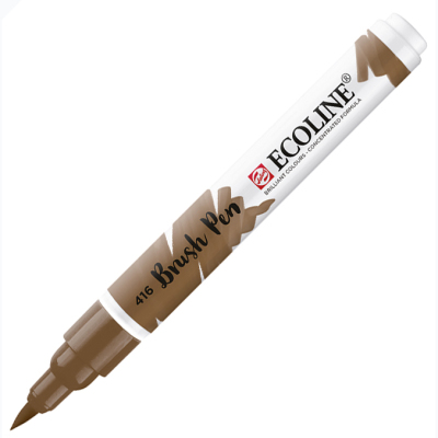 Talens Ecoline Brush Pen Sepia 416