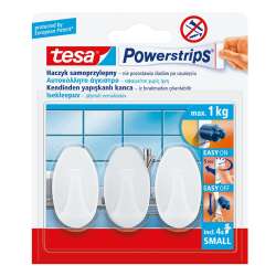 Tesa - Tesa Powerstrips Kendinden Yapışkanlı Kanca 3lü 57533-00100