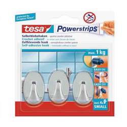 Tesa - Tesa Powerstrips Kendinden Yapışkanlı Kanca 3lü 57543-00100