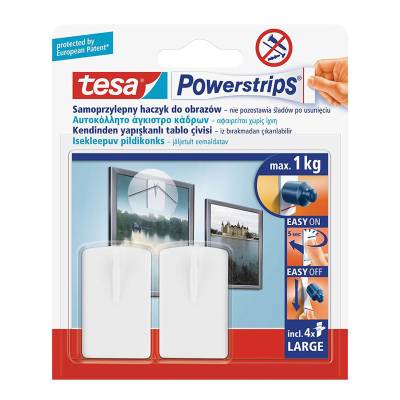 Tesa Powerstrips Kendinden Yapışkanlı Tablo Çivisi 2li 58031-00128