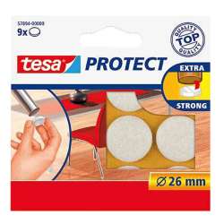 Tesa - Tesa Protect Çizilmeyi Önleyici Keçe Beyaz 9lu 26mm 57894-00000