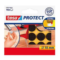 Tesa - Tesa Protect Çizilmeyi Önleyici Keçe Siyah 16lı 18mm 57892-00001