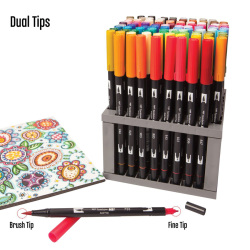 Tombow - Tombow Dual Brush Marker Kalemi (1)