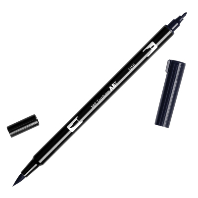 Tombow Dual Brush Pen Black N15