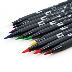 Tombow Dual Brush Pen 10lu Bright Palette - 3