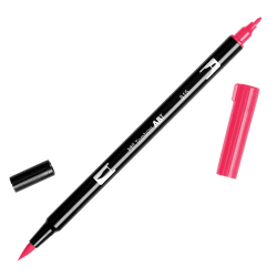Tombow - Tombow Dual Brush Pen Cherry 815