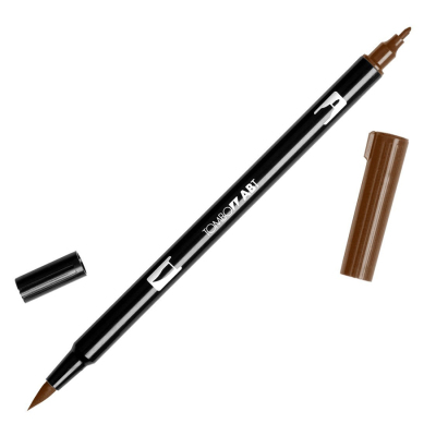 Tombow Dual Brush Pen Chocolate 969