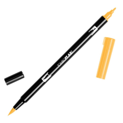 Tombow - Tombow Dual Brush Pen Chrome Orange 993