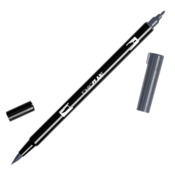 Tombow - Tombow Dual Brush Pen Cool Grey 10 N45