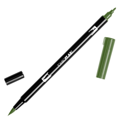 Tombow Dual Brush Pen Dark Jade 177