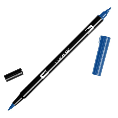 Tombow Dual Brush Pen Deep Blue 565