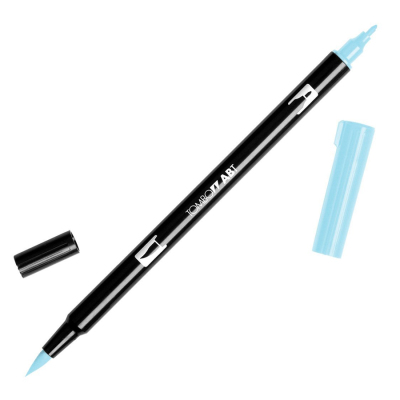 Tombow Dual Brush Pen Glacier Blue 491