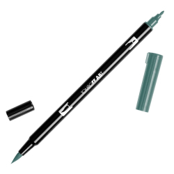 Tombow - Tombow Dual Brush Pen Gray Green 228