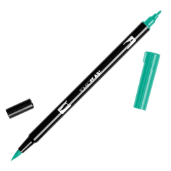 Tombow - Tombow Dual Brush Pen Green 296