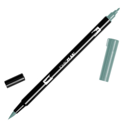 Tombow - Tombow Dual Brush Pen Holly Green 312