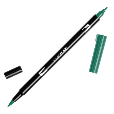 Tombow Dual Brush Pen Hunter Green 249