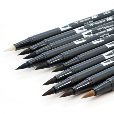 Tombow Dual Brush Pen Landscape Palette 10lu Set 56169