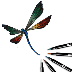 Tombow Dual Brush Pen Landscape Palette 10lu Set 56169 - 7