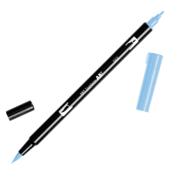 Tombow - Tombow Dual Brush Pen Mist Purple 553