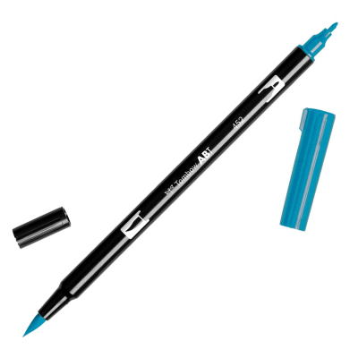Tombow Dual Brush Pen Process Blue 452