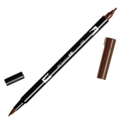 Tombow - Tombow Dual Brush Pen Redwood 899
