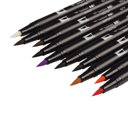 Tombow Dual Brush Pen Secondary Palette 10lu Set 56168 - 3