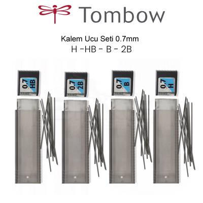 Tombow Kalem Ucu Seti 0.7mm H,HB,B,2B 4 lü set
