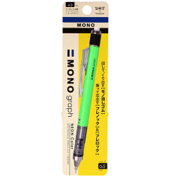 Tombow - Tombow Mono Graph Versatil Kalem 0.5mm Neon Yeşil