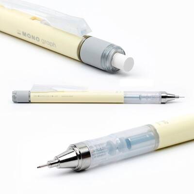 Tombow Mono Graph Versatil Kalem Pastel Renkler 0.5mm Pastel Cream Yellow