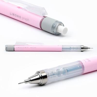 Tombow Mono Graph Versatil Kalem Pastel Renkler 0.5mm Pastel Sakura Pink