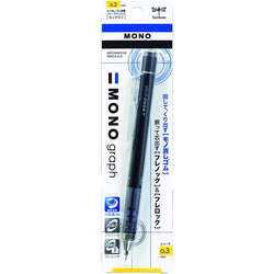 Tombow - Tombow Mono Graph Zero 0.3mm Mekanik Uçlu Kalem Siyah (1)