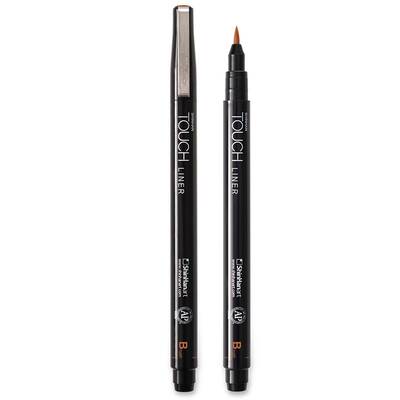 Touch Liner Brush Brown Fırça Uçlu Kalem B