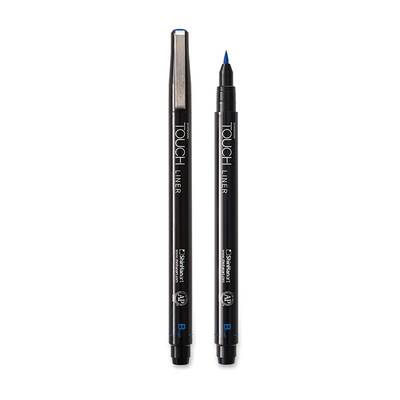 Touch Liner Brush Cobalt Blue Fırça Uçlu Kalem B