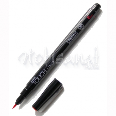 Touch Liner Brush Red Fırça Uçlu Kalem B