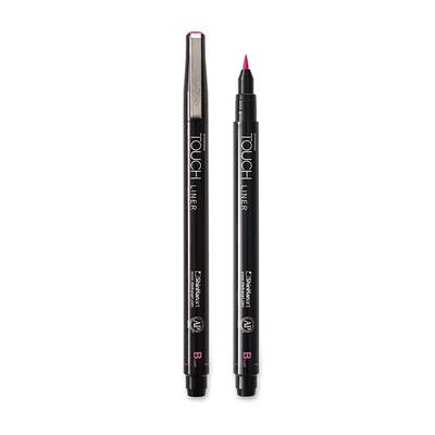 Touch Liner Brush Pink Fırça Uçlu Kalem B