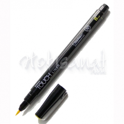 Touch Liner Brush Yellow Fırça Uçlu Kalem B
