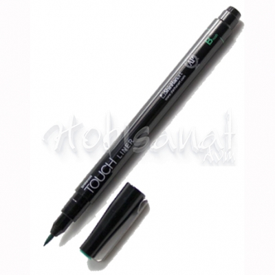 Touch Liner Brush Green Fırça Uçlu Kalem B