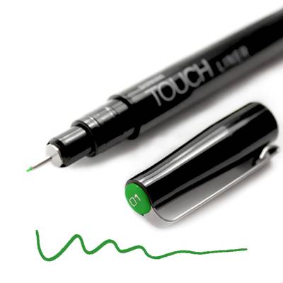 Touch Liner Renkli Çizim Kalemi 0,1mm Deep Green