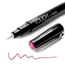 Touch - Touch Liner Renkli Çizim Kalemi 0,1mm New Pink