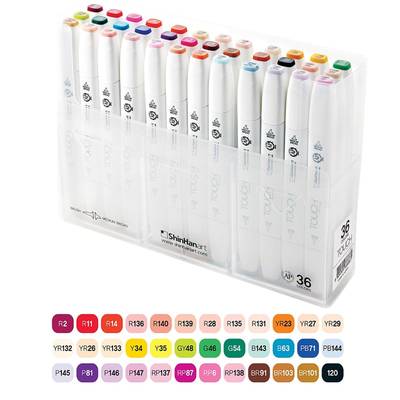 Touch Twin Brush Marker 36lı Set