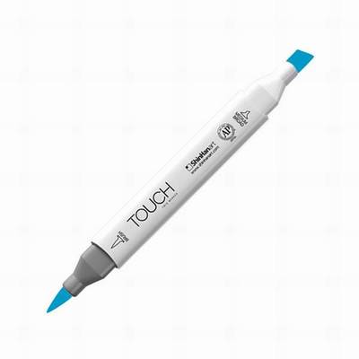 Touch Twin Brush Marker B63 Cerulean Blue