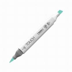 Touch - Touch Twin Brush Marker B68 Turquoise Blue