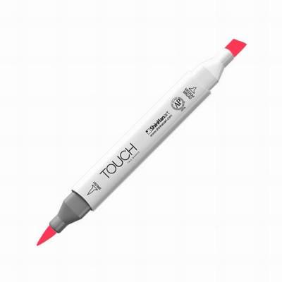 Touch Twin Brush Marker F121 Fluorescent Coral Red