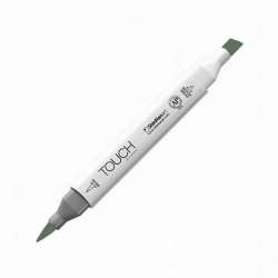 Touch - Touch Twin Brush Marker G241 Grayish Green Deep