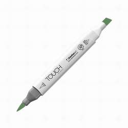Touch - Touch Twin Brush Marker G43 Deep Olive Green
