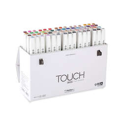 Touch - Touch Twin Brush Marker Kalem 60lı Set A