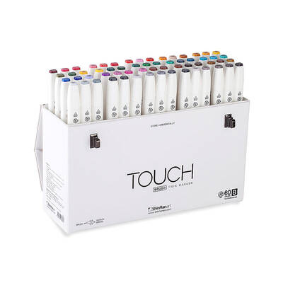 Touch Twin Brush Marker Kalem 60lı Set B