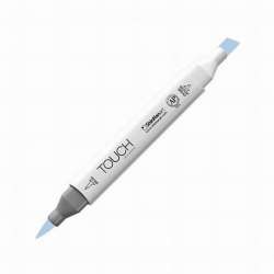 Touch - Touch Twin Brush Marker PB272 Grayish Blue Pale