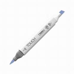 Touch - Touch Twin Brush Marker PB273 Blue Berry