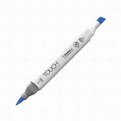 Touch - Touch Twin Brush Marker PB74 Brilliant Blue